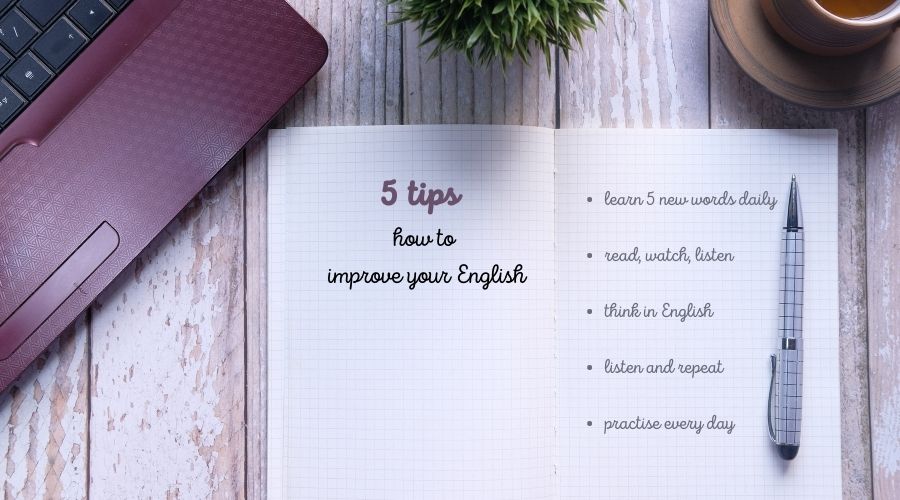 5 tipů jak zlepšit angličtinu